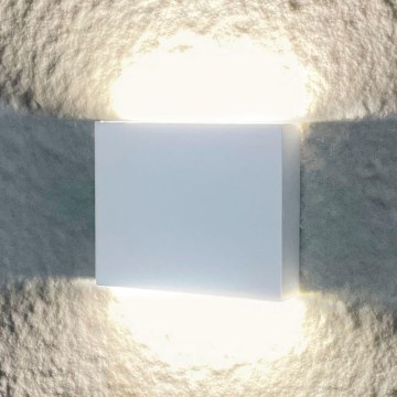 LED Outdoor wall light CHICAGO 2xLED/3,25W/230V IP44 white
