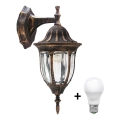 LED Outdoor Wall Light FLORENCJA 1xE27/10W/230V IP43