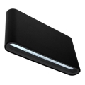 LED Outdoor wall light FLOW 2xLED/6W/230V IP54 3000K black