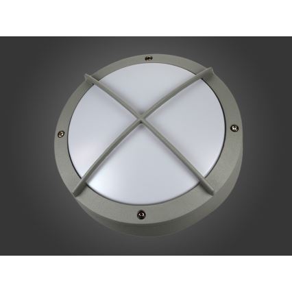 LED Outdoor Wall Light FRODA LED/12W/230V IP54 Grey