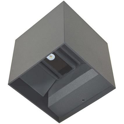 LED Outdoor wall light KREON 2xLED/3W/230V IP54 3000K anthracite