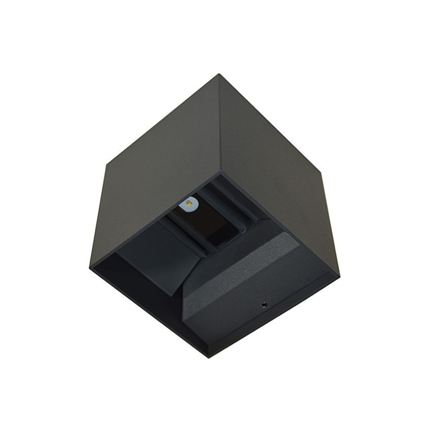 LED Outdoor wall light KREON 2xLED/3W/230V IP54 3000K black