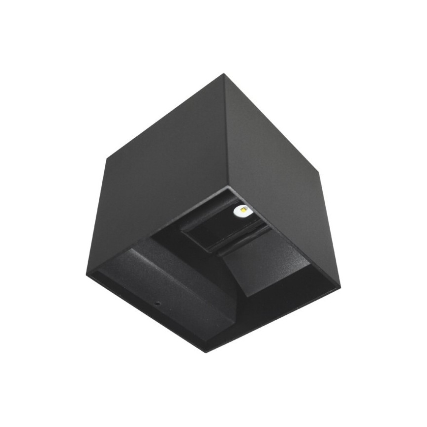 LED Outdoor wall light KREON 2xLED/3W/230V IP54 4000K black