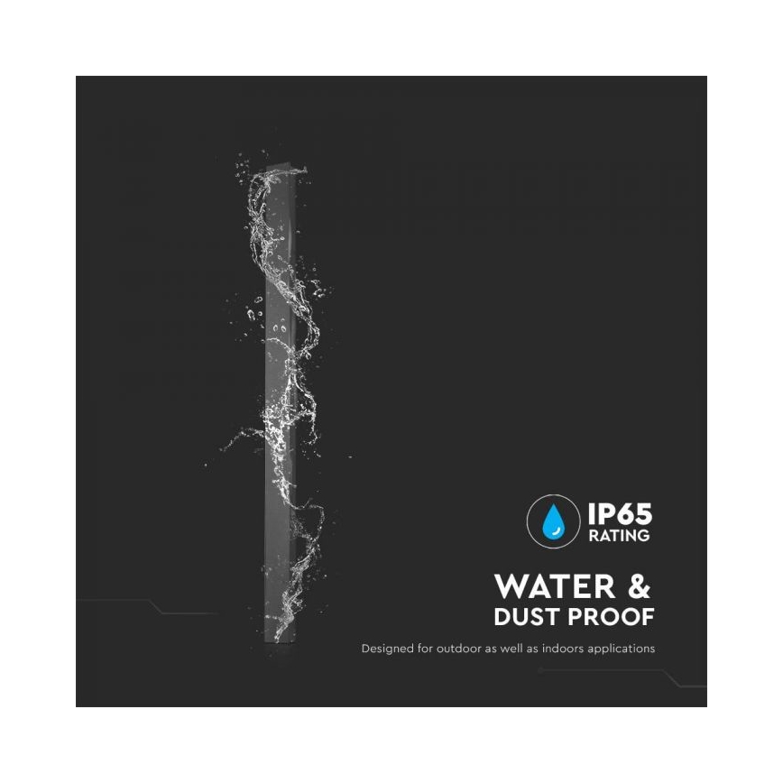 LED Outdoor Wall Light LED/10W/230V 3000K IP65 51 cm Anthracite