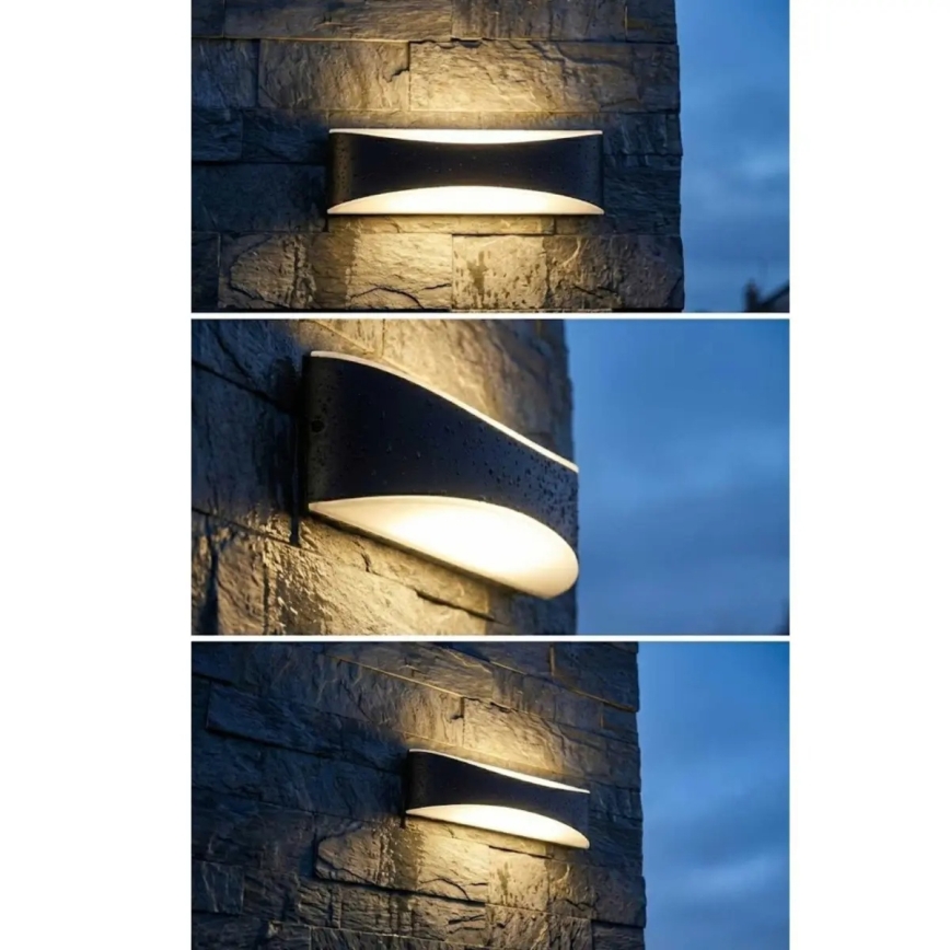 LED Outdoor Wall Light LED/10W/230V IP65 Black