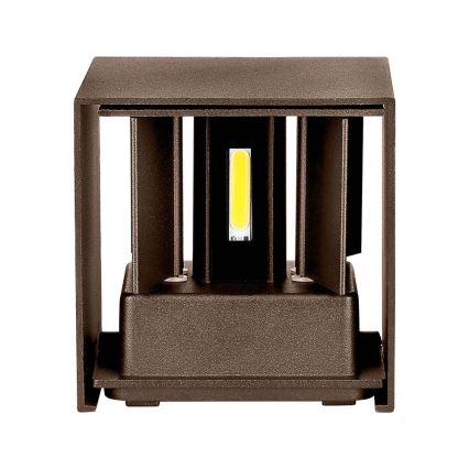 LED Outdoor wall light LED/11W/230V 3000K IP65 brown