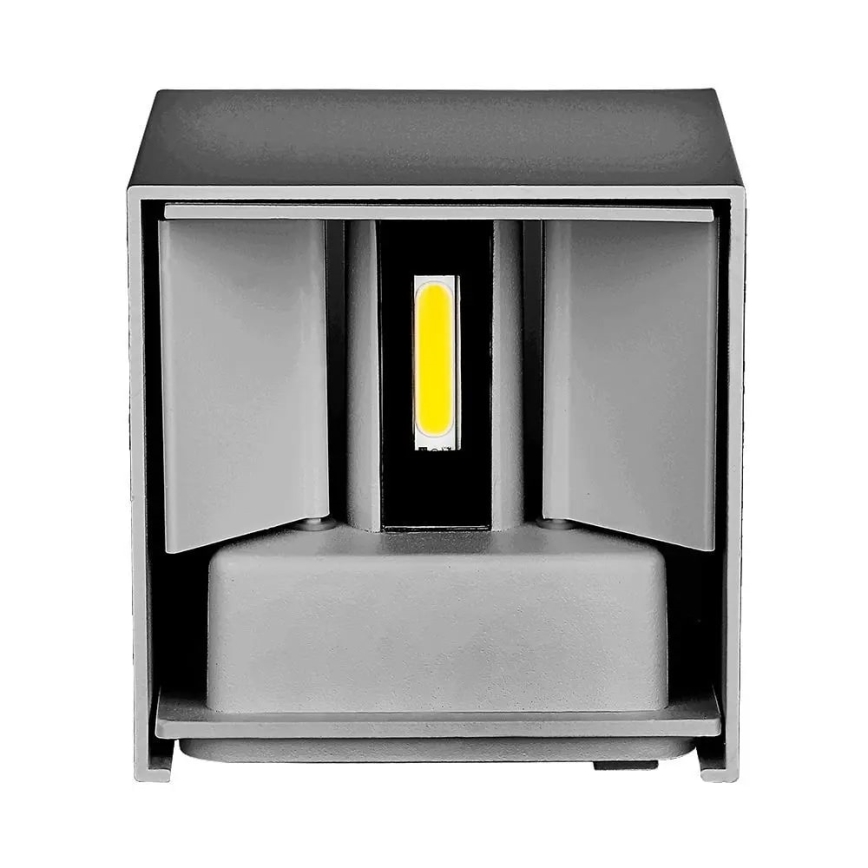 LED Outdoor wall light LED/11W/230V 3000K IP65 grey