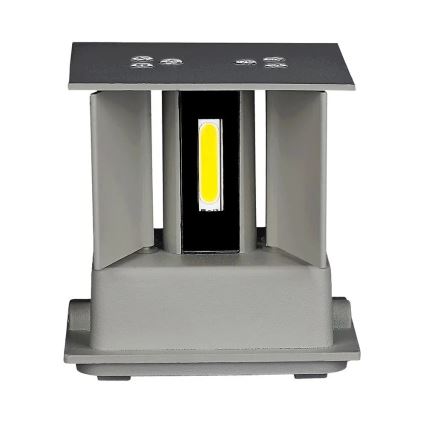 LED Outdoor wall light LED/11W/230V 3000K IP65 grey