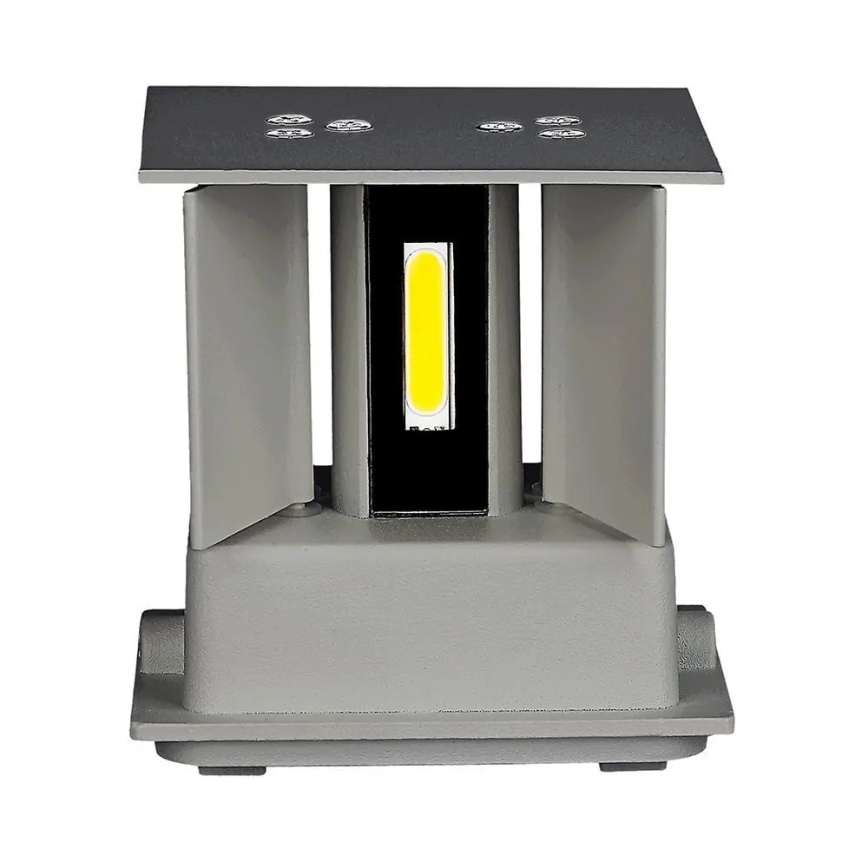 LED Outdoor wall light LED/11W/230V 3000K IP65 grey