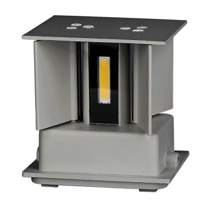LED Outdoor wall light LED/11W/230V 3000K IP65 grey