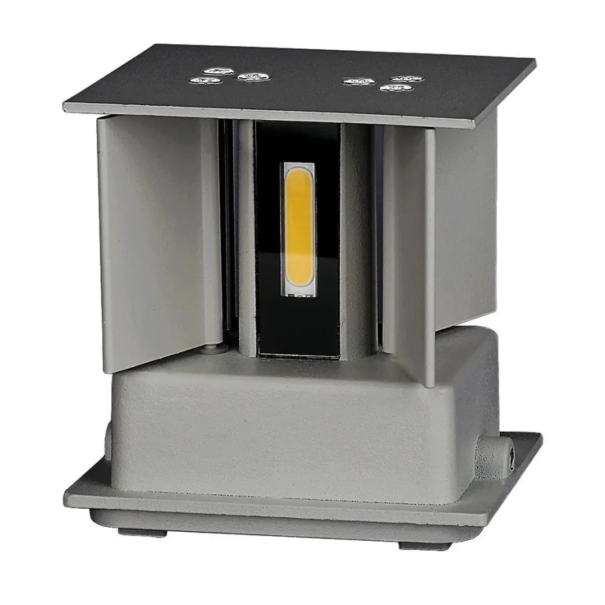 LED Outdoor wall light LED/11W/230V 3000K IP65 grey