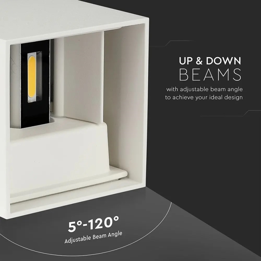 LED Outdoor wall light LED/11W/230V 3000K IP65 white