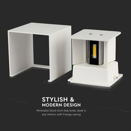 LED Outdoor wall light LED/11W/230V 3000K IP65 white