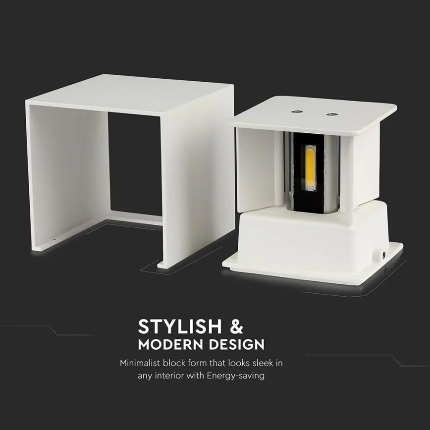 LED Outdoor wall light LED/11W/230V 3000K IP65 white