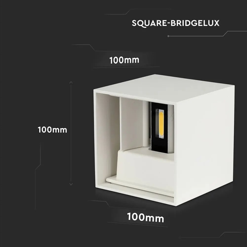 LED Outdoor wall light LED/11W/230V 3000K IP65 white