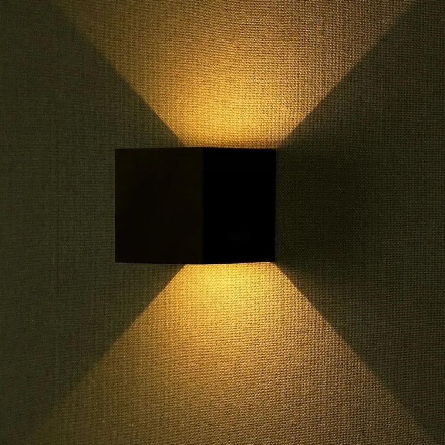 LED Outdoor wall light LED/11W/230V 4000K IP65 black