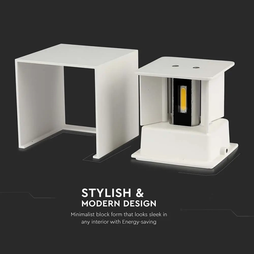 LED Outdoor wall light LED/11W/230V 4000K IP65 white