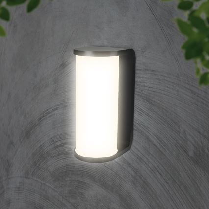 LED Outdoor wall light LED/12W/230V 3000/4200/6500K IP65 black