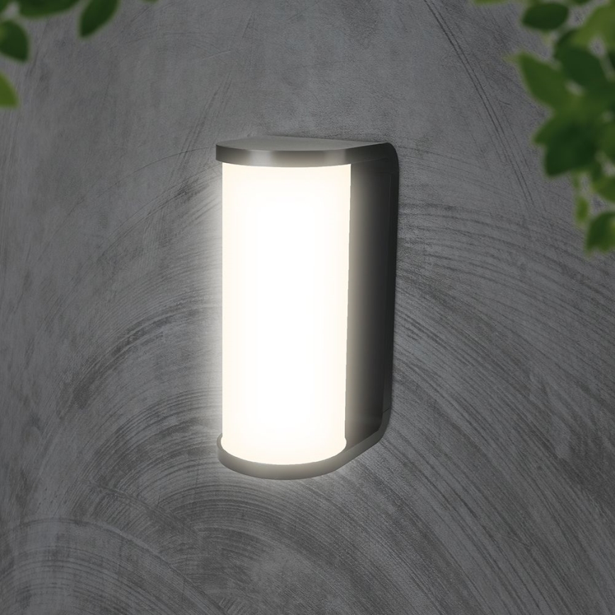 LED Outdoor wall light LED/12W/230V 3000/4200/6500K IP65 black