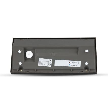 LED Outdoor wall light LED/12W/230V 3000K IP65 black