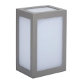 LED Outdoor wall light LED/12W/230V 3000K IP65 grey
