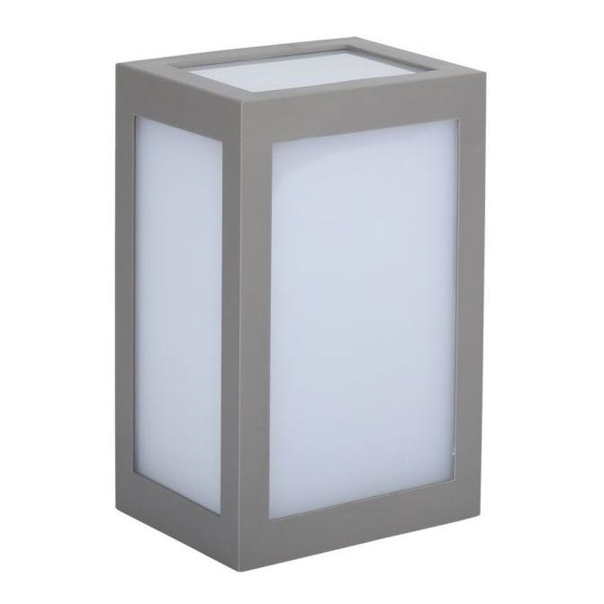 LED Outdoor wall light LED/12W/230V 3000K IP65 grey