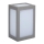 LED Outdoor wall light LED/12W/230V 3000K IP65 grey