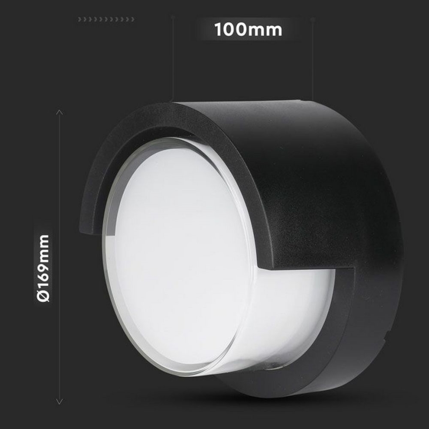 LED Outdoor wall light LED/12W/230V 3000K IP65