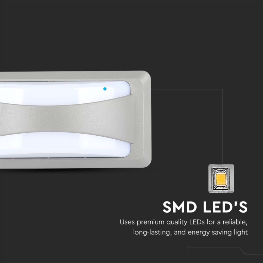 LED Outdoor wall light LED/12W/230V 3000K IP65