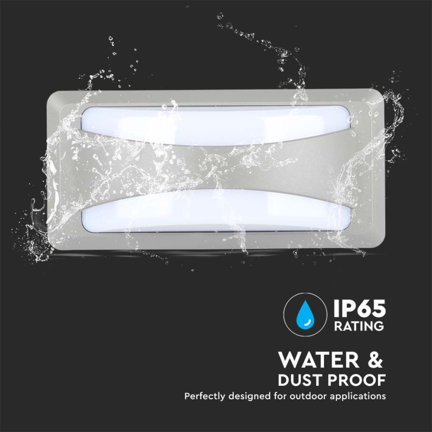 LED Outdoor wall light LED/12W/230V 3000K IP65
