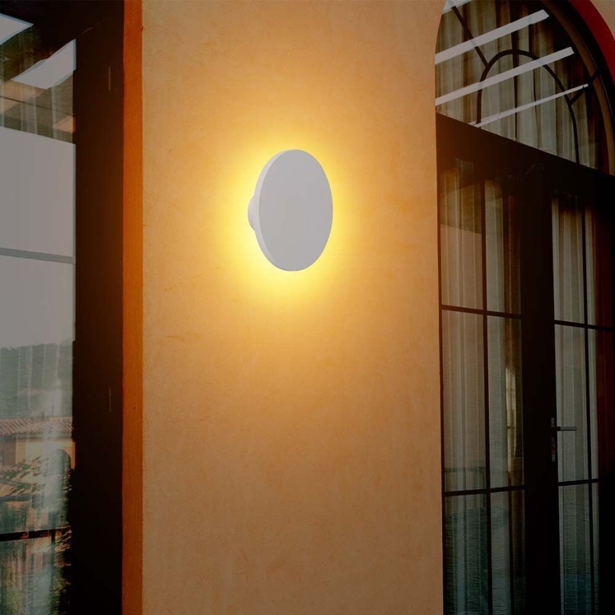 LED Outdoor wall light LED/12W/230V 3000K IP65 white