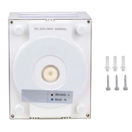 LED Outdoor wall light LED/12W/230V 3000K IP65 white