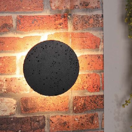LED Outdoor wall light LED/12W/230V 4000K IP65 black