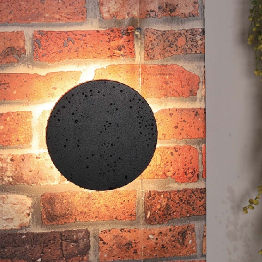 LED Outdoor wall light LED/12W/230V 4000K IP65 black