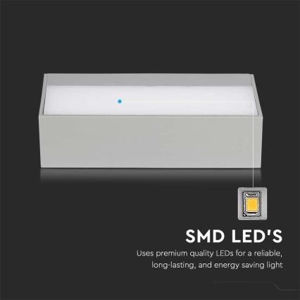 LED Outdoor wall light LED/12W/230V 4000K IP65