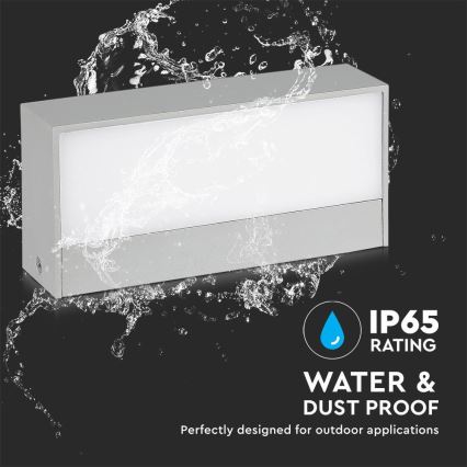 LED Outdoor wall light LED/12W/230V 4000K IP65