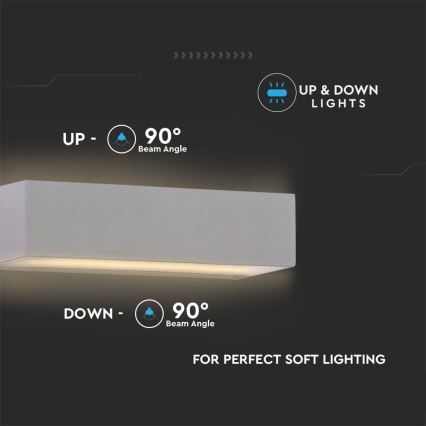 LED Outdoor wall light LED/12W/230V 4000K IP65