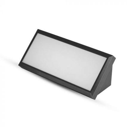 LED Outdoor wall light LED/12W/230V 6400K IP65 black