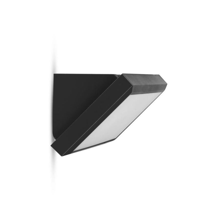 LED Outdoor wall light LED/12W/230V 6400K IP65 black
