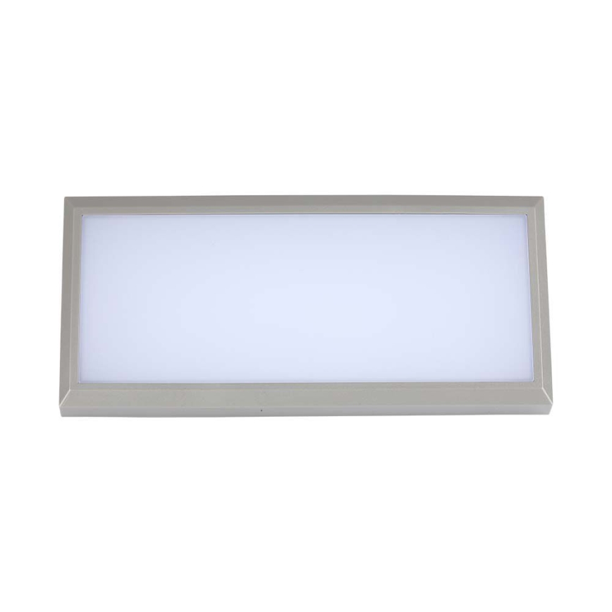 LED Outdoor wall light LED/12W/230V 6400K IP65 grey