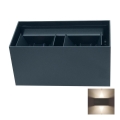 LED Outdoor wall light LED/12W/230V IP54 black