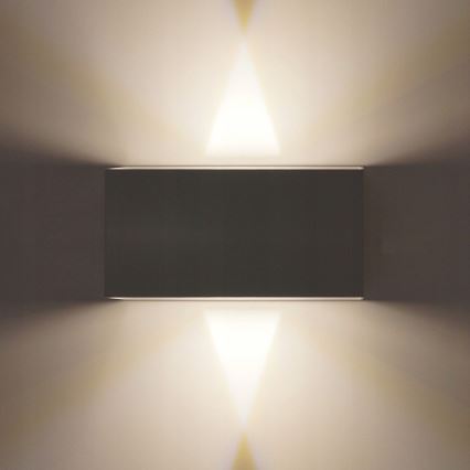 LED Outdoor wall light LED/12W/230V IP54 black