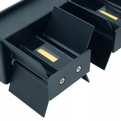 LED Outdoor wall light LED/12W/230V IP54 black