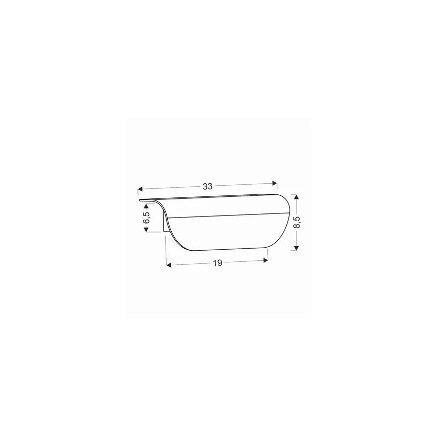 LED Outdoor wall light LED/12W/230V IP65 black