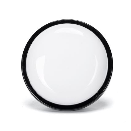LED Outdoor wall light LED/15W/230V 6500K d. 15,5 cm black IP65