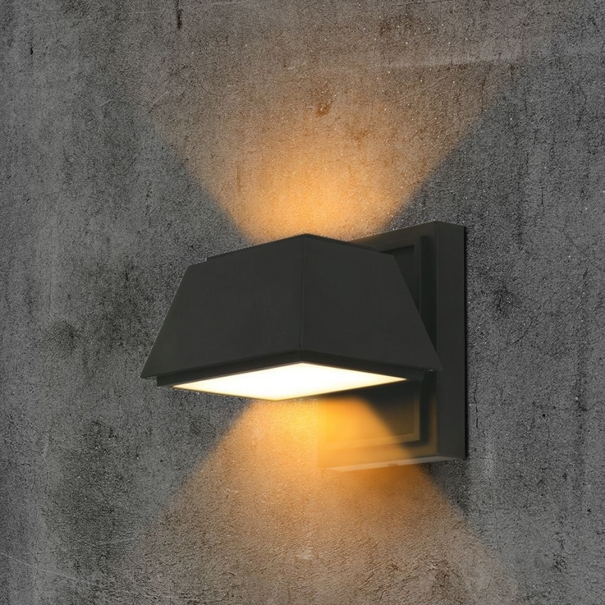 LED Outdoor wall light LED/15W/230V IP65 3000K black