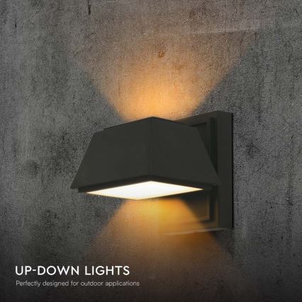 LED Outdoor wall light LED/15W/230V IP65 3000K black
