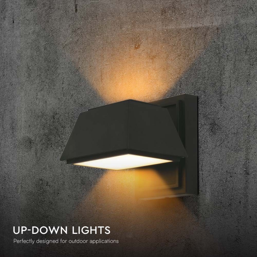 LED Outdoor wall light LED/15W/230V IP65 3000K black