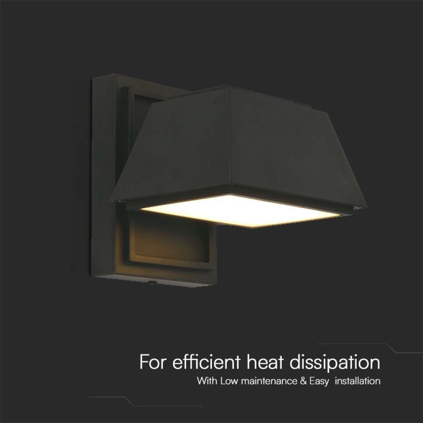 LED Outdoor wall light LED/15W/230V IP65 3000K black