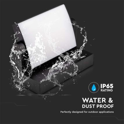 LED Outdoor wall light LED/17W/230V 3000K IP65 black